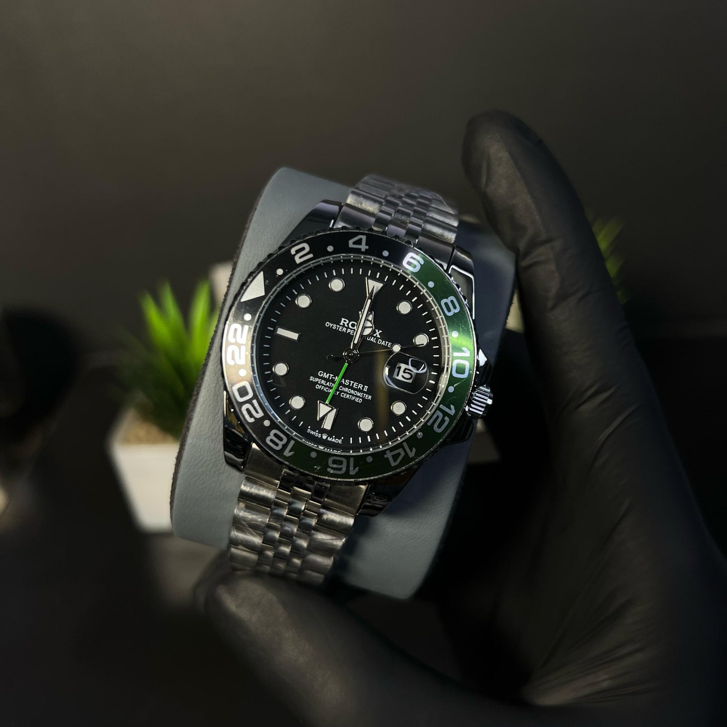 Rolex GMT Master II Green